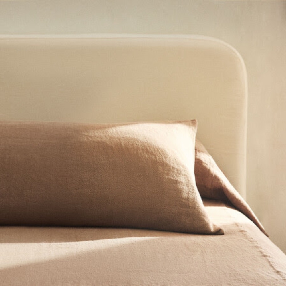 Zara home WASHED LINEN THROW PILLOW COVER ref REF. 1160/008